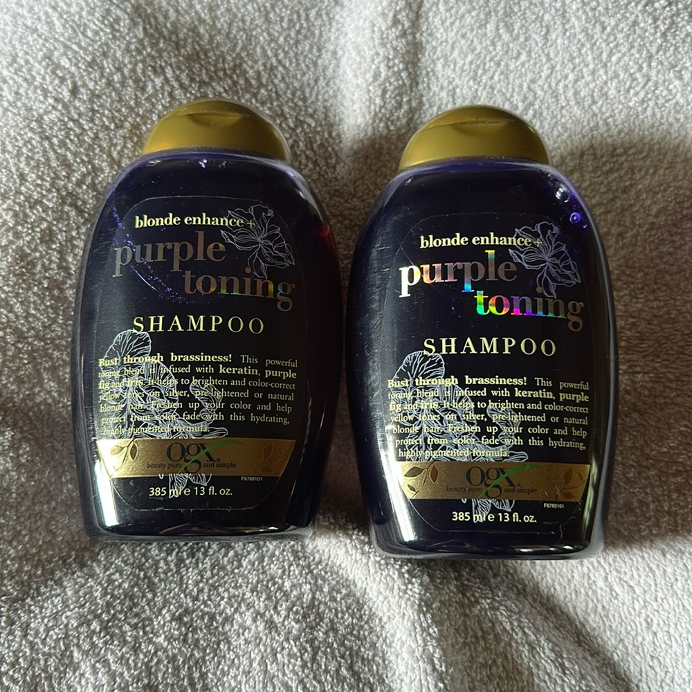 OGX Blonde Enhance Purple Toning Shampoo